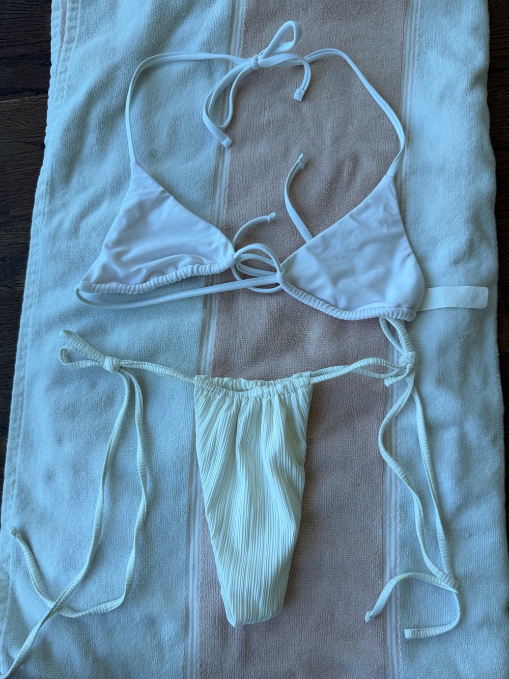 Tularosa top and Frankie’s Bikini Set - Classic Tie-Side Swimwear
